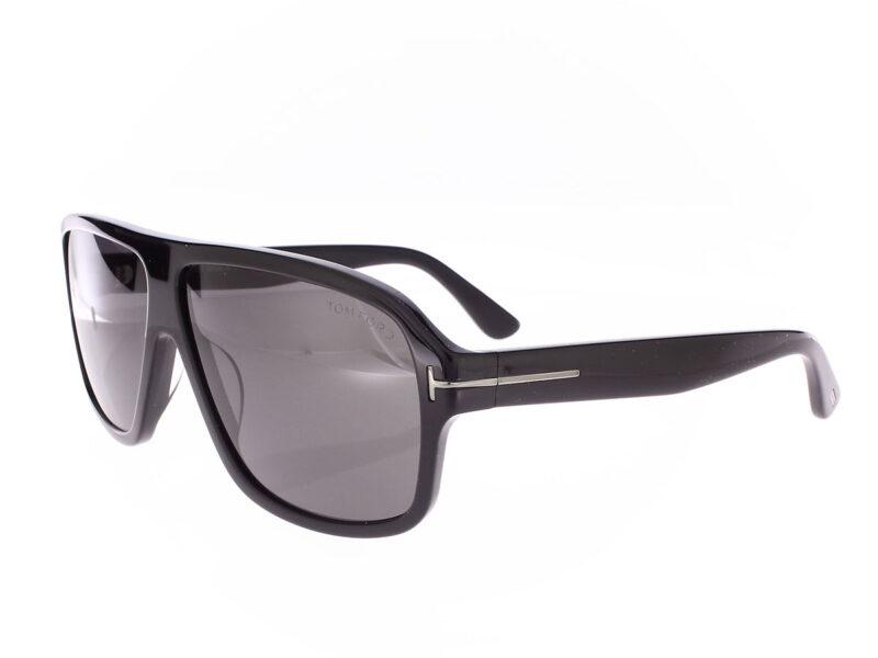 Tom Ford William glänzend schwarz FT1335-N 01A - Rückansicht