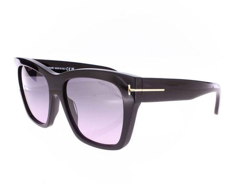 Tom Ford Flynn glänzend schwarz FT1343 01B - Rückansicht