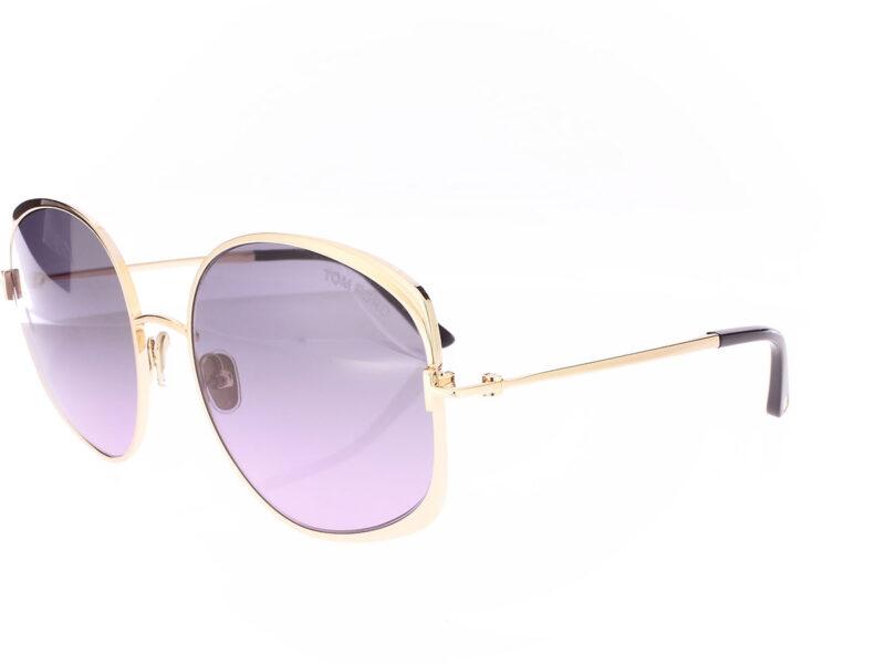 Tom Ford Abbey glänzend rose gold / glänzend rose gold FT1349 28B - Rückansicht