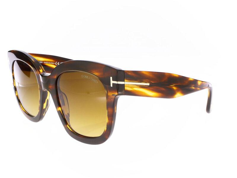 Tom Ford Beatrix bunt havanna FT0613 55F - Rückansicht
