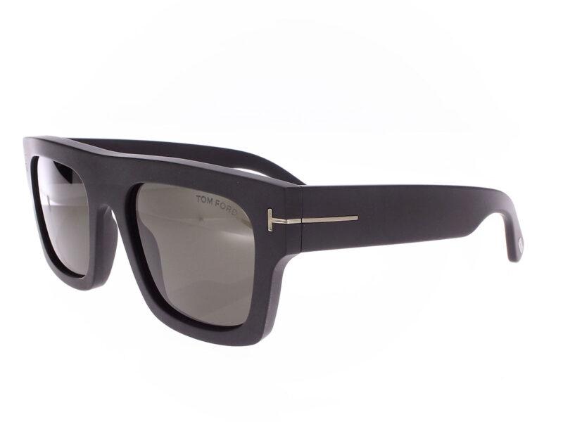 Tom Ford Fausto matt schwarz FT0711 02A - Rückansicht